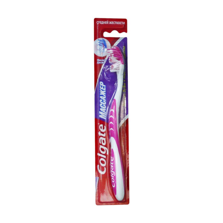 фото упаковки Colgate Массажер зубная щетка средняя