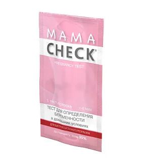 фото упаковки Mama Check Тест для определения беременности