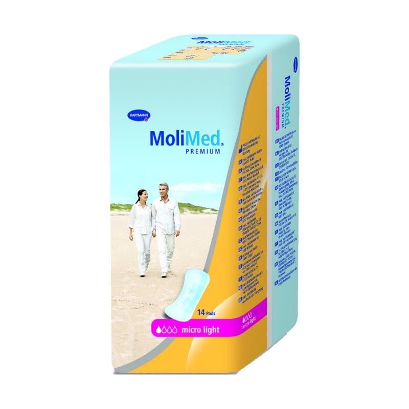 фото упаковки Molimed Premium прокладки урологические для женщин Микро лайт