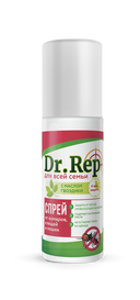 Dr. Rep Спрей от комаров и мошек, лосьон, 100 мл, 1 шт.