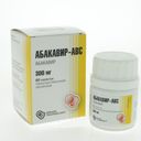 Абакавир-АВС, 300 мг, таблетки, покрытые пленочной оболочкой, 60 шт.