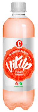 Вит Ап Витаминизированный напиток, Грейпфрут-женьшень, 0.5 л, 1 шт.