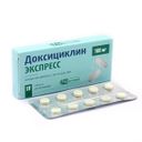 Доксициклин Экспресс, 100 мг, таблетки диспергируемые, 10 шт.