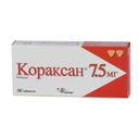 Кораксан, 7.5 мг, таблетки, покрытые пленочной оболочкой, 56 шт.