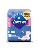 Libresse ultra night прокладки с мягкой поверхностью, прокладки гигиенические, 10 шт.