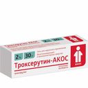 Троксерутин-АКОС, 2%, гель для наружного применения, 30 г, 1 шт.