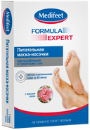 Medifeet носочки-маска питательные с маслом розы, пара, 1 шт.