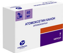 Атомоксетин Канон, 40 мг, капсулы, 7 шт.