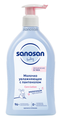 Sanosan молочко увлажняющее с пантенолом, молочко, 500 мл, 1 шт.
