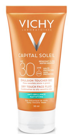 Vichy Capital Ideal Soleil Dry Touch SPF30 эмульсия матирующая