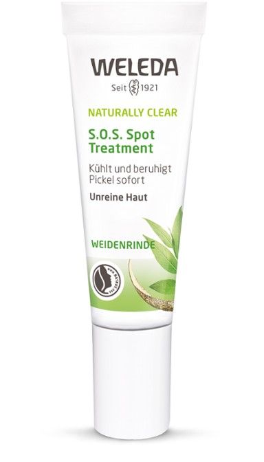 Weleda Naturally Clear SOS средство против локальных несовершенств кожи, крем для лица, 10 мл, 1 шт.