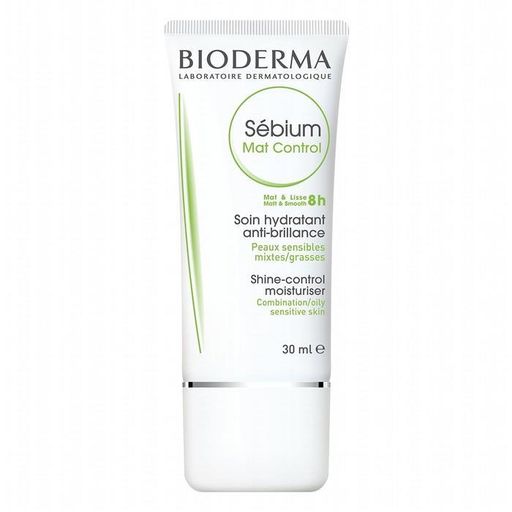 Bioderma Sebium Mat Control Крем, крем для лица, 30 мл, 1 шт.