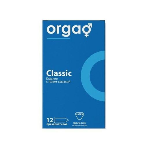 Orgao Презервативы Classic, презерватив, 12 шт.