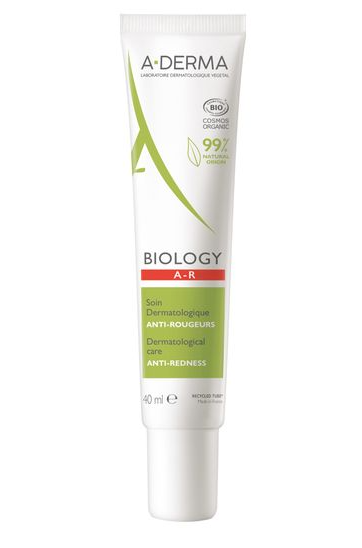 A-Derma Biology Флюид для кожи лица и шеи, флюид, для хрупкой кожи, склонной к покраснениям, 40 мл, 1 шт.
