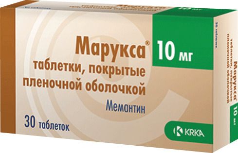 Марукса, 10 мг, таблетки, покрытые пленочной оболочкой, 30 шт.