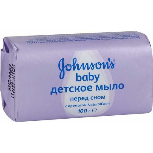 Johnson's baby Мыло детское, мыло детское, Перед сном с лавандой, 100 г, 1 шт.