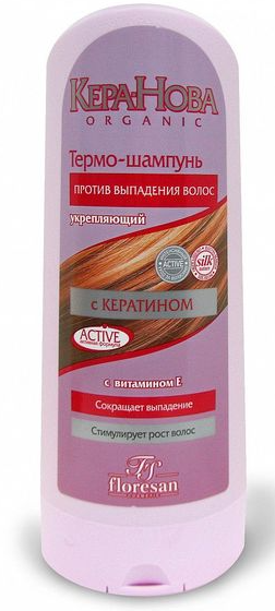 Кера-нова Шампунь-термо укрепляющий, арт. 207, шампунь, против выпадения волос, 400 мл, 1 шт.