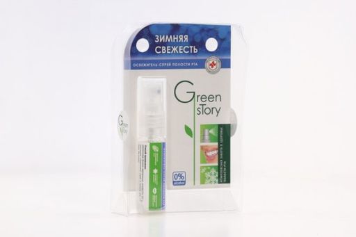 Green Story Спрей для полости рта Зимняя свежесть, спрей, 15 мл, 1 шт.