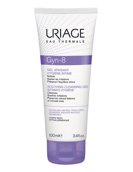 Uriage Gyn-8 Гель для интимной гигиены успокаивающий, гель, 100 мл, 1 шт.