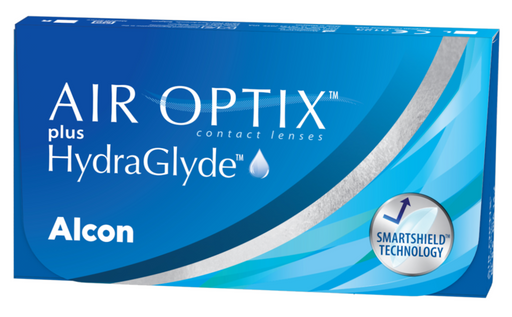 Alcon Air Optix Plus HydraGlyde Линзы контактные, BC=8.6 d=14.2, D(-2.25), 6 шт.