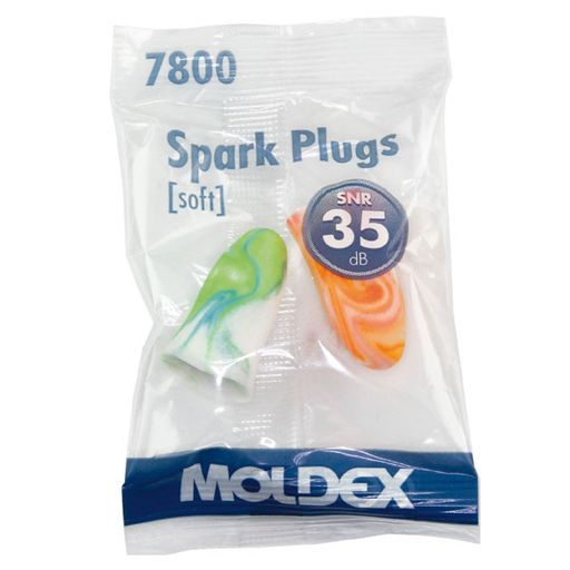 Беруши Moldex Spark Plugs Soft, 7800, soft, 2 шт.