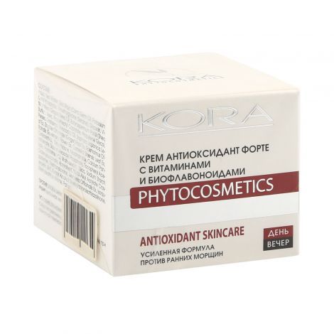 Kora Антиоксидант Форте Крем с витаминами и биофлавоноидами, крем для лица, арт. 44065, 50 мл, 1 шт.