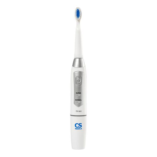 CS Medica CS-262 Электрическая зубная щетка звуковая, 2 насадки, 1 шт.