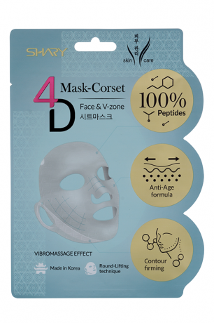 Маска-бандаж Шери 4D антивозрастная, маска, с пептидами, 35 г, 1 шт.