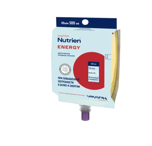 Nutrien Energy, смесь жидкая, с нейтральным вкусом, 500 мл, 1 шт.