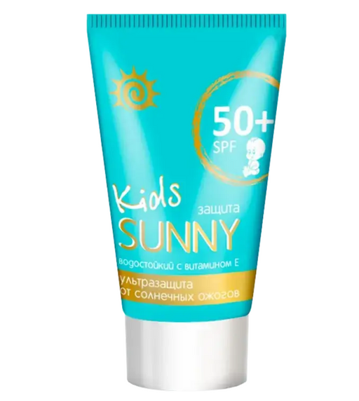 Sunny Kids Крем солнцезащитный детский, SPF50, 100 мл, 1 шт.