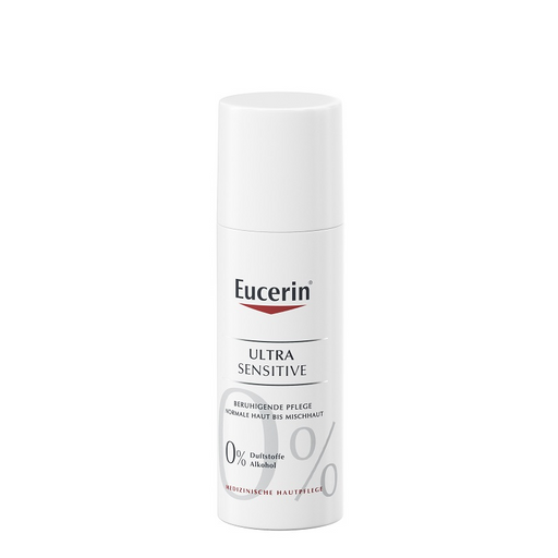 Eucerin ultrasensitive Крем успокаивающий, крем для лица, для нормальной и комбинированной кожи, 50 мл, 1 шт.