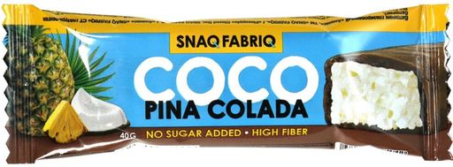 Coco Батончик в шоколаде Кокос с ананасом, 40 г, 1 шт.