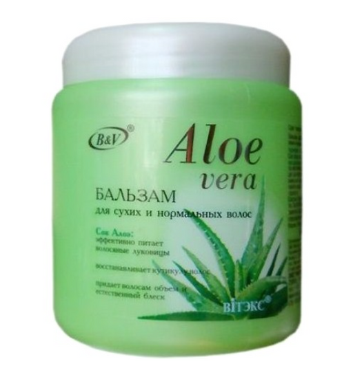 Витэкс Aloe Vera Бальзам для сухих и нормальных волос, бальзам, 450 мл, 1 шт.