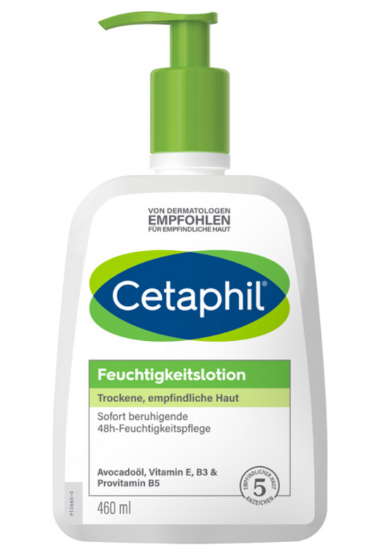 Cetaphil Лосьон увлажнение для лица и тела, лосьон, для чувствительной кожи, 460 мл, 1 шт.