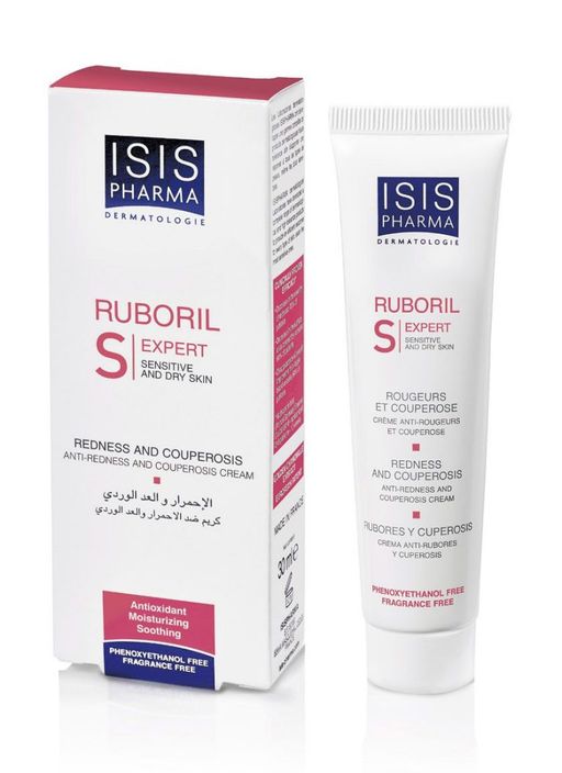 Isis Pharma Ruboril expert S Крем для чувствительной и сухой кожи, крем для лица, 40 мл, 1 шт.