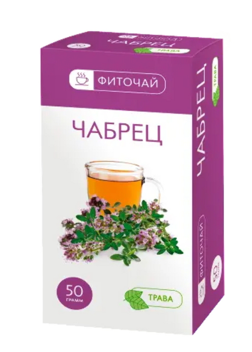 Фиточай чабрец, фиточай, 50 г, 1 шт.