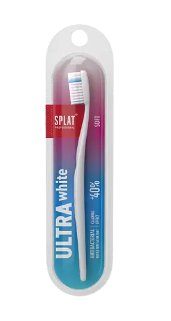 Splat Professional Зубная щетка White Ultra, щетка зубная, 1 шт.