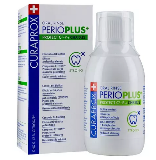 Curaprox Perio Plus Protect Ополаскиватель для полости рта, ополаскиватель полости рта, с хлоргексидином 0,12%, 200 мл, 1 шт.