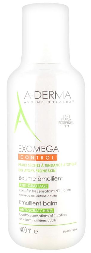 A-Derma Exomega Control Бальзам смягчающий, 400 мл, 1 шт.
