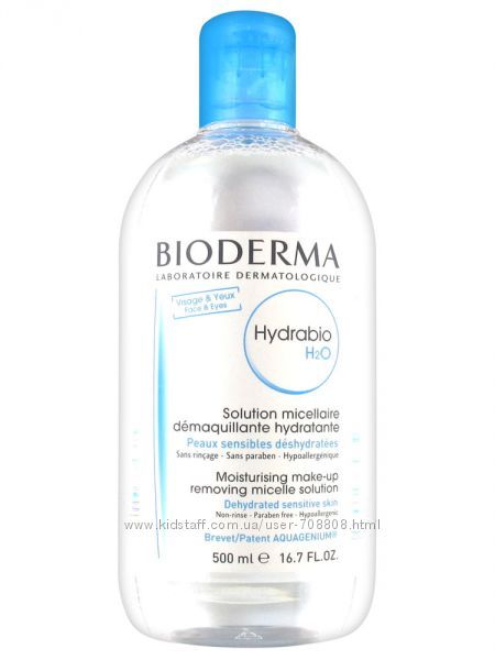 Bioderma Hydrabio H20 Мицеллярная вода, мицеллярная вода, 500 мл, 1 шт.