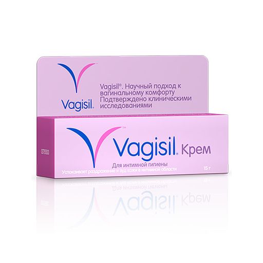 Вагисил (Vagisil) крем для интимной гигиены, крем, 15 мл, 1 шт.