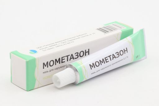 Мометазон, 0.1%, мазь для наружного применения, 15 г, 1 шт.