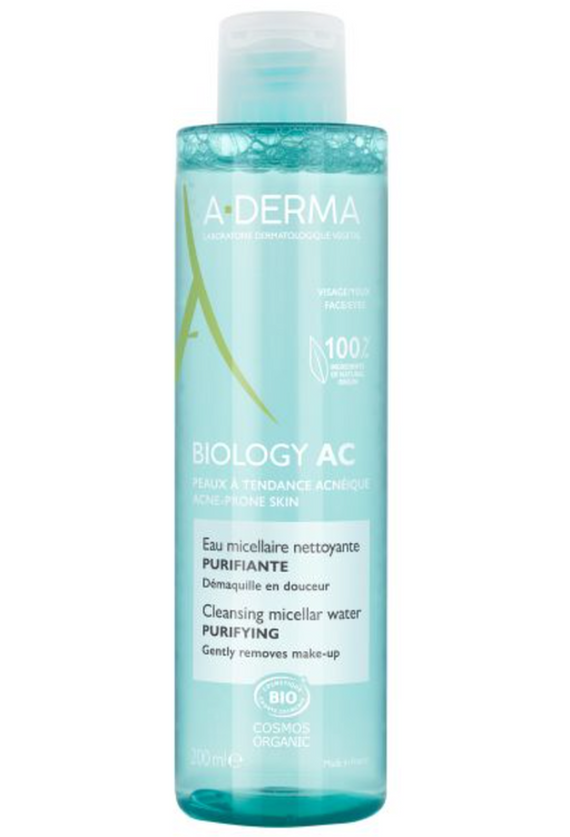 A-Derma Biology AC Вода мицеллярная очищающая, мицеллярная вода, для проблемной кожи, 200 мл, 1 шт.