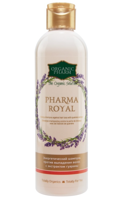 Organic Pharm Шампунь Pharma Royal энергетический, шампунь, против выпадения волос, 250 мл, 1 шт.