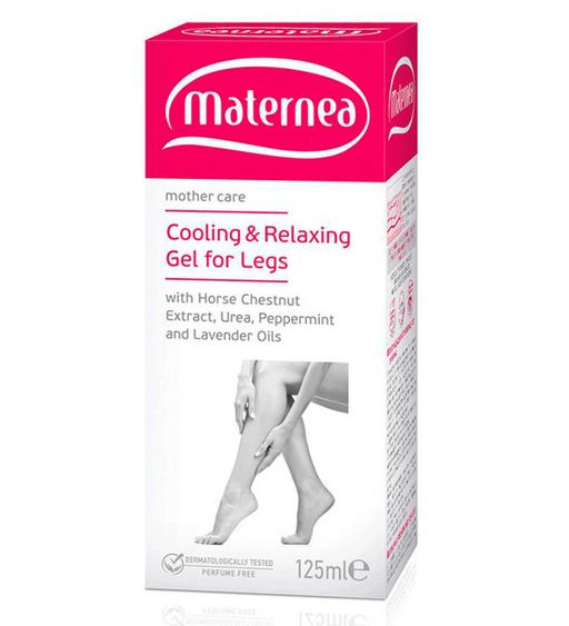Maternea Гель для ног охлаждающий и успокаивающий, гель для ног, 125 г, 1 шт.