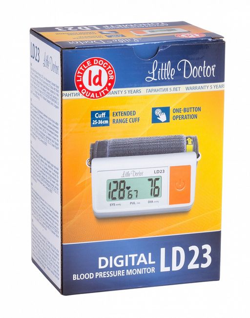 Тонометр автоматический  Little Doctor LD23, с большой манжетой, 1 шт.