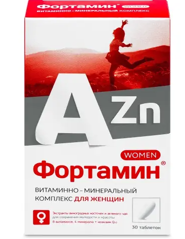 Фортамин для женщин, таблетки, 30 шт.