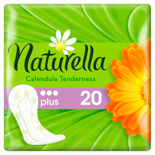 Naturella Calendula Tenderness plus прокладки ежедневные, прокладки гигиенические, 20 шт.