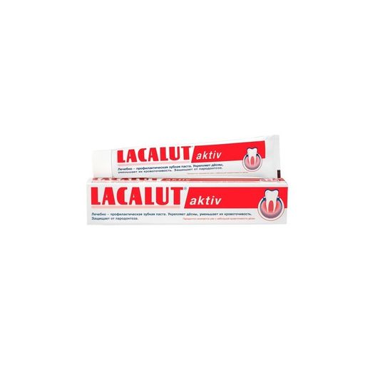 Lacalut Aktiv Зубная паста, паста зубная, 50 мл, 1 шт.