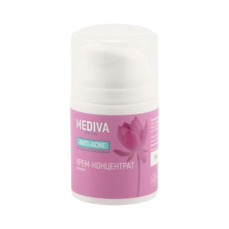 Mediva Крем-концентрат анти-акне ночной, крем для лица, 50 мл, 1 шт.